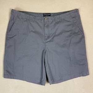 SCOTTeVEST Shorts Mens 46 Gray Eight Pocket Tec Chino‎ Short Relaxed Fit
